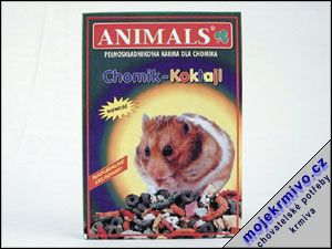 Granule křeček koktail 200g Granule křeček koktail 200g