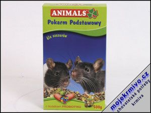Krmivo Animals krysa 500g Krmivo Animals krysa 500g