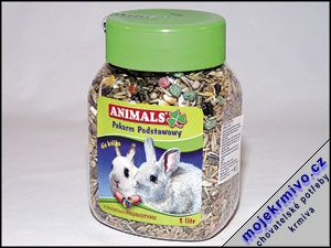 Krmivo Animals krlk 1l - Kliknutm na obrzek zavete
