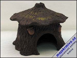 Domek kruhový střední 1ks Domek kruhový střední 1ks