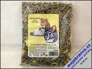 Granule pro činčily 500g Granule pro činčily 500g