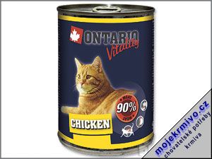 Konzerva ONTARIO Vitality Chicken 415g