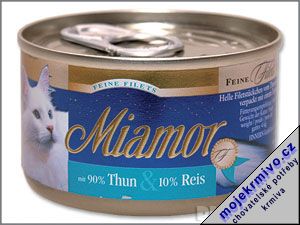 Konzerva MiamorFilet tuňák + rýže 100g