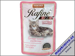 Kapsika Animonda Kitten drbe + krevety 100g