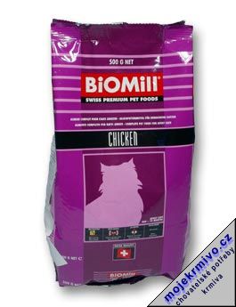 BioMill Cat Chicken 500g