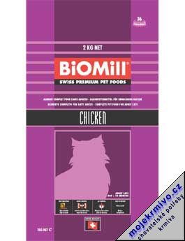 BioMill Cat Chicken 2kg - Kliknutm na obrzek zavete