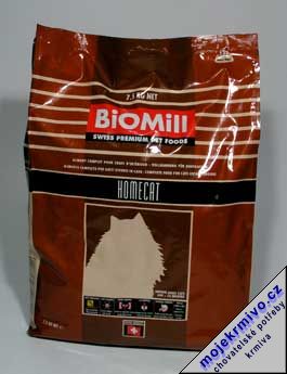 BioMill Cat Homecat 7,5kg - Kliknutm na obrzek zavete