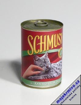 Schmusy Cat konzerva krlk 400g