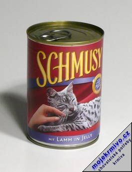 Schmusy Cat konzerva jehn 400g
