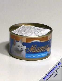 Miamor Cat Filet konzerva tuk+krevety 100g