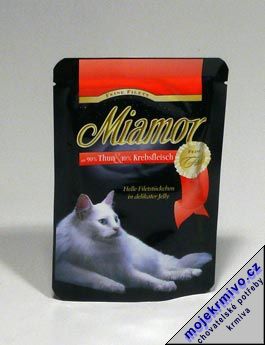 Miamor Cat Filet kapsa tuk+krab 100g