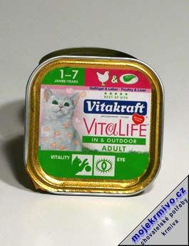 Vitakraft Cat konz. Vita L. In& Outdoor - Adult 100g