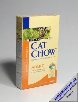 Purina Cat Chow - kuře,krůta 400g