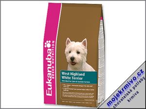 Eukanuba West Highland a White Terrier 2,5kg - Kliknutm na obrzek zavete