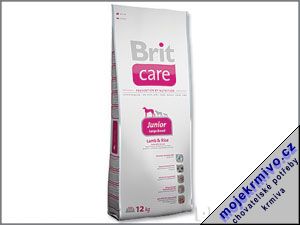 BRIT Care Junior Large Breed Lamb & Rice 12kg - Kliknutm na obrzek zavete