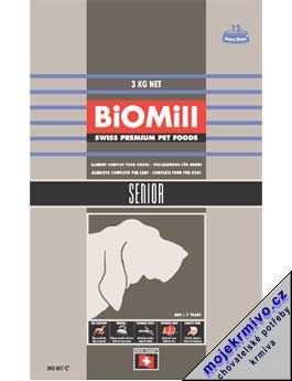 BioMill Dog Senior 3kg - Kliknutm na obrzek zavete