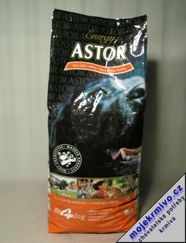 Astor Energy kompletn krmivo 15kg aktivn pes - Kliknutm na obrzek zavete