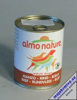 Almo Nature Dogs konz. hovz 340g