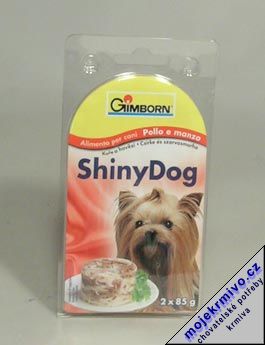 Gimborn pes konz. ShinyDog kue/hovz 2x85g