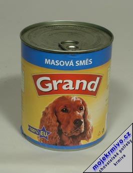 GRAND konz. pes mas.sms 850g - Kliknutm na obrzek zavete