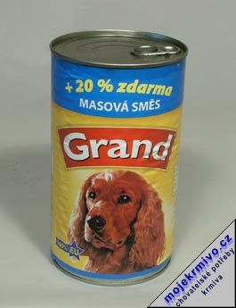 GRAND konz. pes mas.sms 1150g - Kliknutm na obrzek zavete