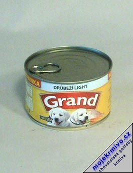GRAND konz. pes drbe light 405g - Kliknutm na obrzek zavete