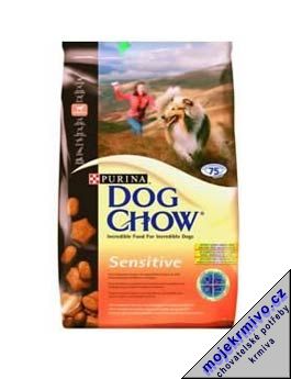 Purina Dog Chow Adult Sensitive Salmon&Rice 15kg - Kliknutm na obrzek zavete