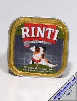 Rinti Dog patika jehn+karotka 150g