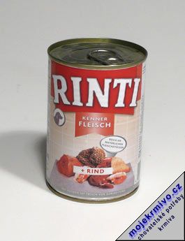 Rinti Dog konzerva hovz 400g - Kliknutm na obrzek zavete