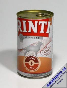 Rinti Dog Sensible konzerva jehn+re 700g