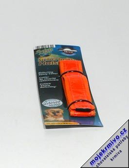 Obojek nylon Bezpenostn oranov 44-60cm/35mm TR 1ks