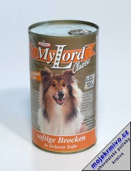 MyLord pes konz. krocan+kachna 1240g - Kliknutm na obrzek zavete
