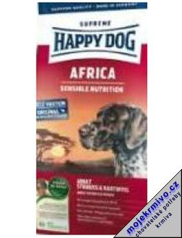 Happy Dog Supreme Sensible AFRICA ptros,bramb. 12,5kg