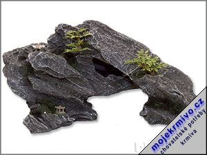 Dekorace akvarijn Skla 34 x 12 x 17 cm 1ks