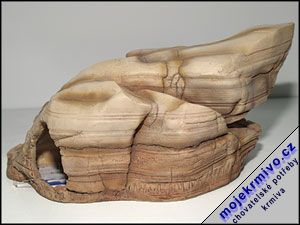 Dekorace akvarijn Pskovec 28,5 x 11 x 14,5 cm 1ks