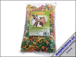 Kupky barevn pro hlodavce 200g