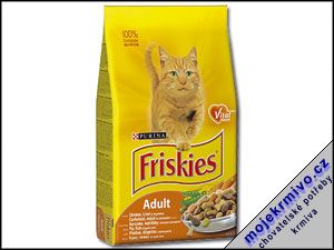 Granule Friskies kue s jtry a zeleninou 10kg