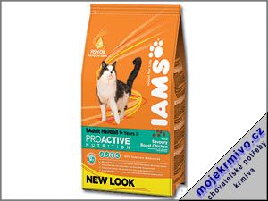 Iams Hairball Control rich in Chicken 10kg