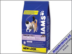 Iams Multicat Chicken / Salmon 3kg