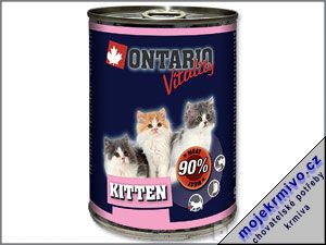 Konzerva ONTARIO Vitality Kitten 415g