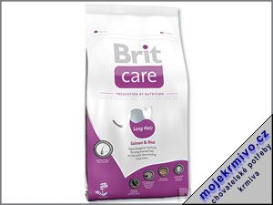 BRIT Care Long Hair Salmon and Rice 2kg