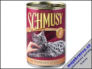 Konzerva Schmusy krta 400g