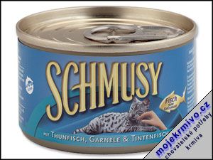 Konzerva Schmusy tuk + dary moe 100g