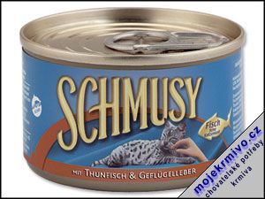 Konzerva Schmusy tuk + zelenina 100g