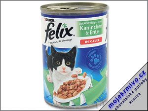 Konzerva Felix krlk + kachna el 400g