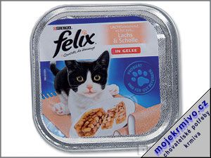 Patika Felix platz + losos 100g