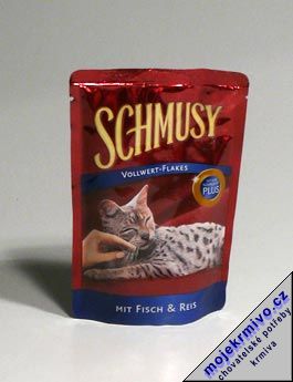 Schmusy Cat konzerva tuňák+zelenina 100g