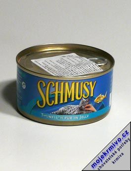 Schmusy Cat konzerva tuňák 185g