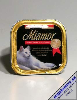 Miamor Cat paštika kuře+losos 100g
