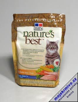 Hill's Feline Nature's B. Dry Mature Chicken 300g